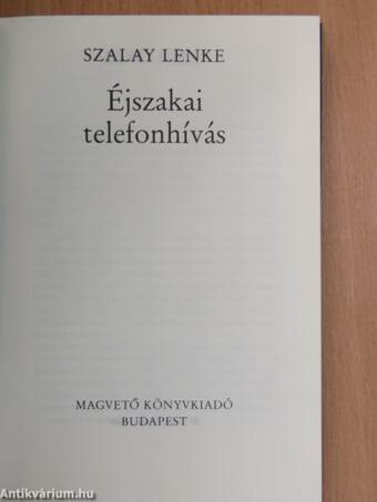 Éjszakai telefonhívás