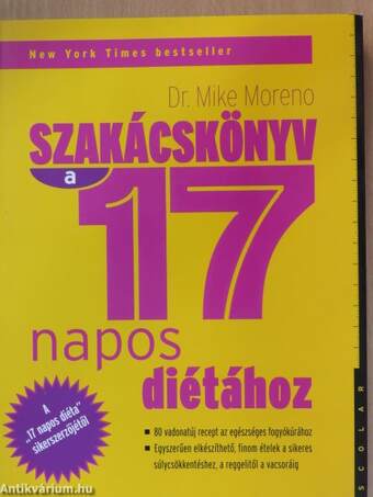 Szakácskönyv a 17 napos diétához