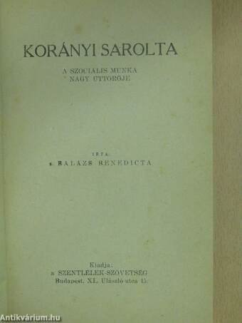 Korányi Sarolta