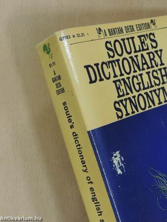 A Dictionary of English Synonyms and Synonymous Expressions