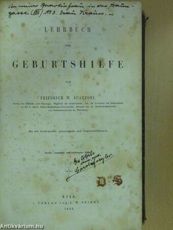 Lehrbuch der geburtshilfe 1. (töredék)