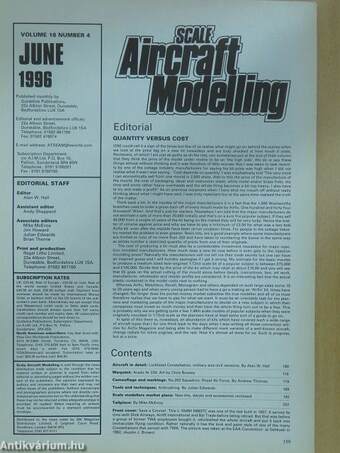 Scale Aircraft Modelling June 1996