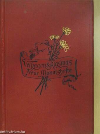 Velhagen & Klasings Monatshefte 1898/99. I-II. (gótbetűs)