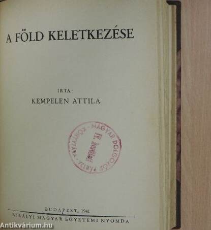 Az élő Széchenyi/A kis lakatosinas/Népünk dalai/A föld keletkezése/Ismerkedés a természettel