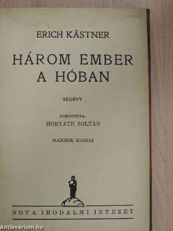 Három ember a hóban