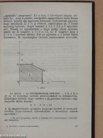 Bevezetés a lineáris programozásba