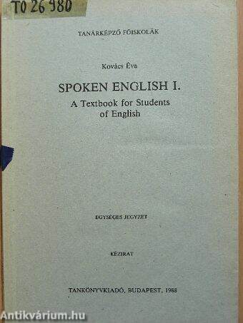 Spoken english I.