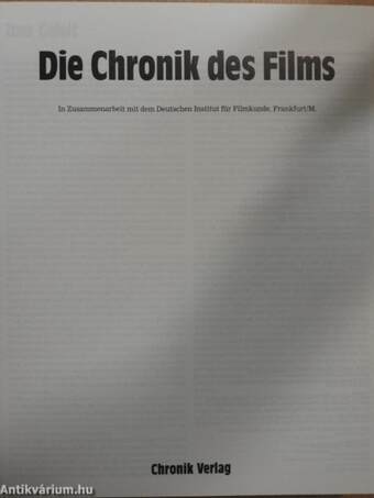 Die Chronik des Films