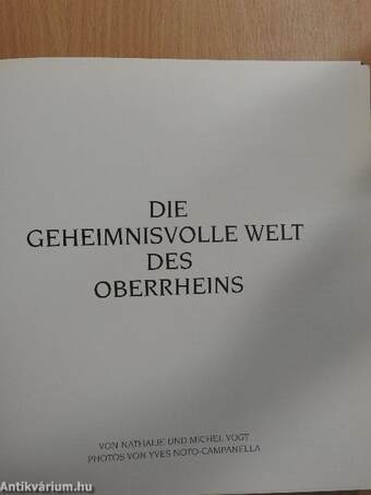 Die Geheimnisvolle Welt des Oberrheins