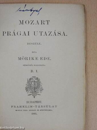 Mozart prágai utazása