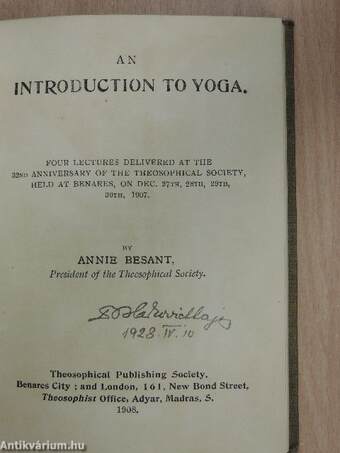 An Introduction to Yoga