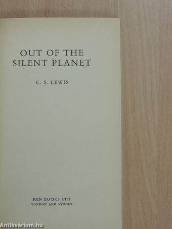 Out of the Silent Planet