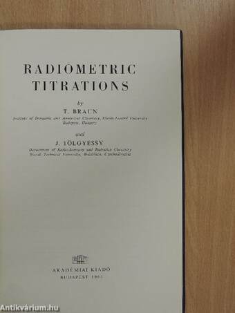 Radiometric Titrations