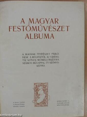 A magyar festőművészet albuma