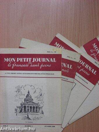 Mon Petit Journal 1958/1-4.