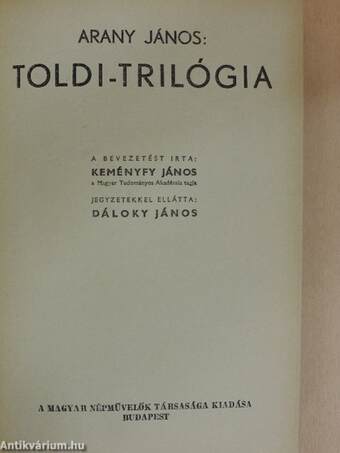 Toldi-trilógia