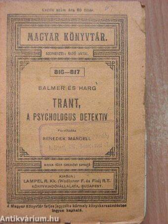 Trant, a psychologus detektív