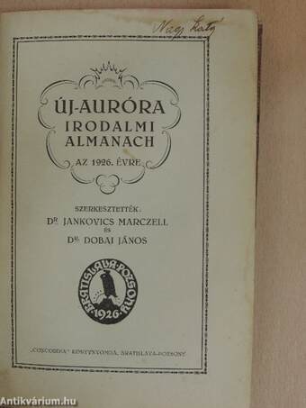 Új-Auróra 1926.