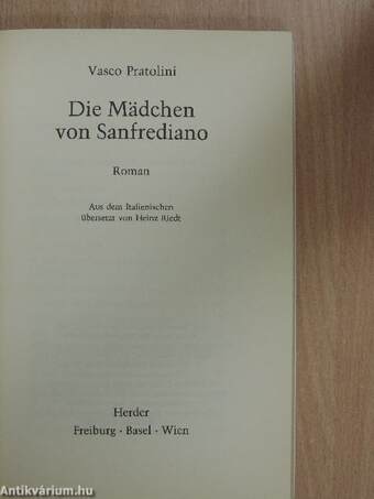 Die Mädchen von Sanfrediano