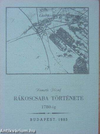 Rákoscsaba története 1780-ig