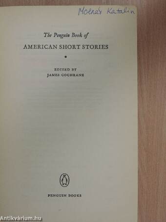 The Penguin Book of American Short Stories