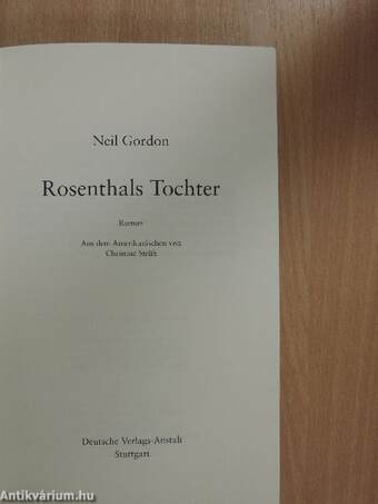 Rosenthals Tochter