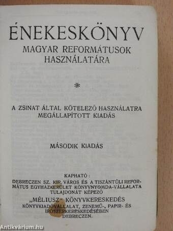 Énekeskönyv