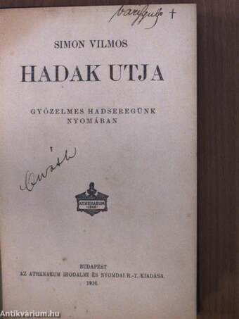 Hadak utja