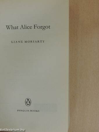 What Alice Forgot