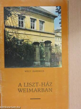 A Liszt-ház Weimarban