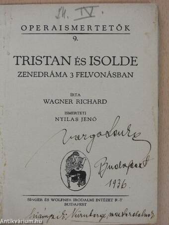 Tristan és Isolde