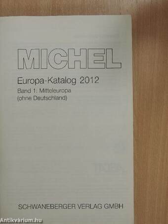 Michel Europa-Katalog 2012. 1.