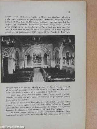 A Budapesti Salvator-Intézet értesítője az 1930-31. tanévről