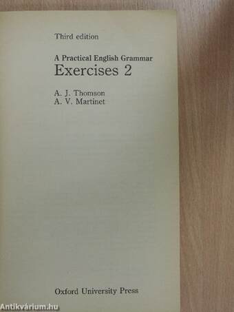 A Practical English Grammar Exercises 2