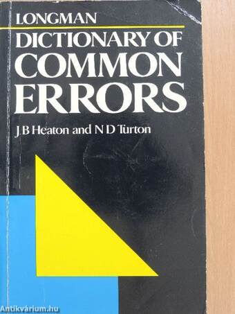 Longman Dictionary of Common Errors