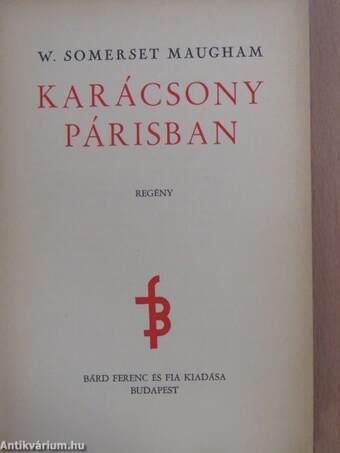 Karácsony Párisban