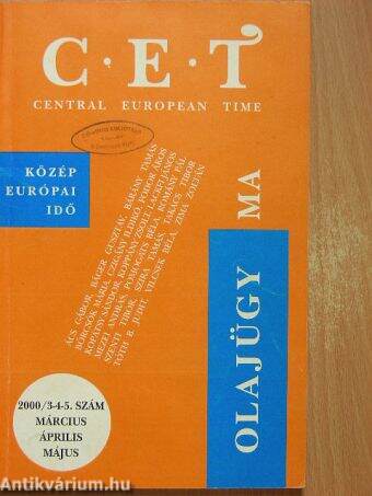 C. E. T Central European Time 2000. március-május
