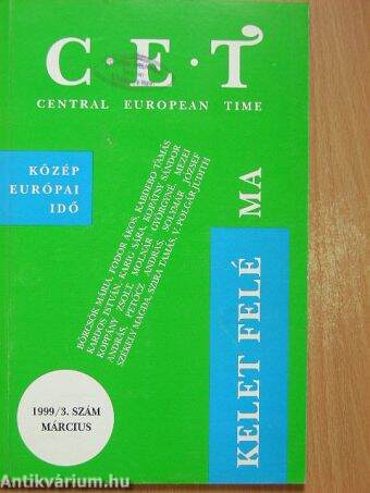C. E. T Central European Time 1999. március