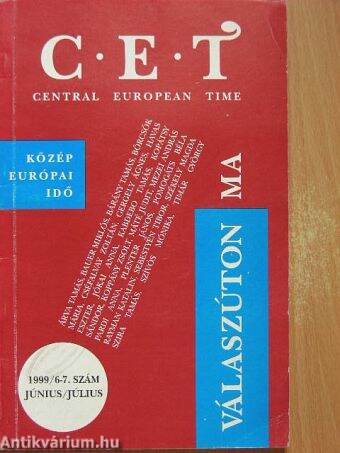 C.E.T Central European Time 1999. június-július