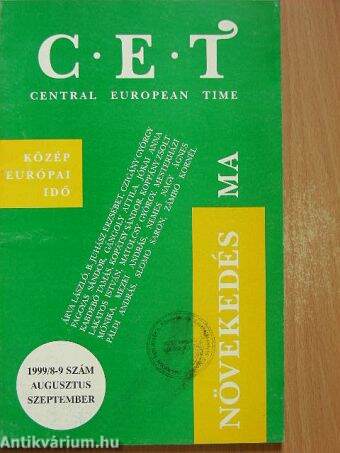 C.E.T Central European Time 1999. augusztus-szeptember