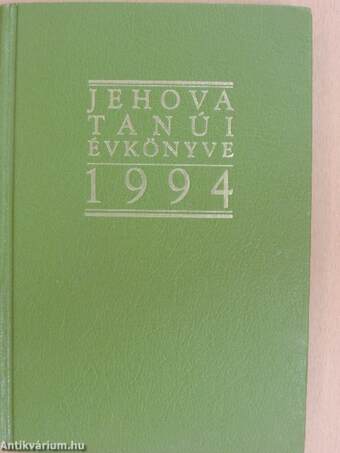 Jehova tanúi évkönyve 1994