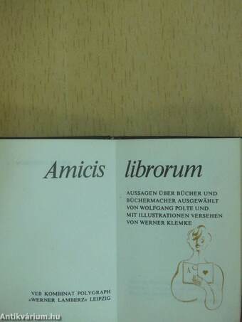 Amicis Librorum 1-3. (minikönyv) (számozott)