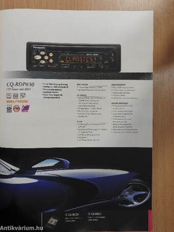 Panasonic caraudio '97