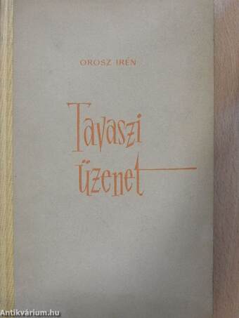 Tavaszi üzenet