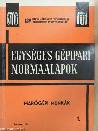 Marógépi munkák