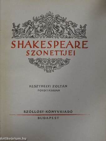 Shakespeare szonettjei