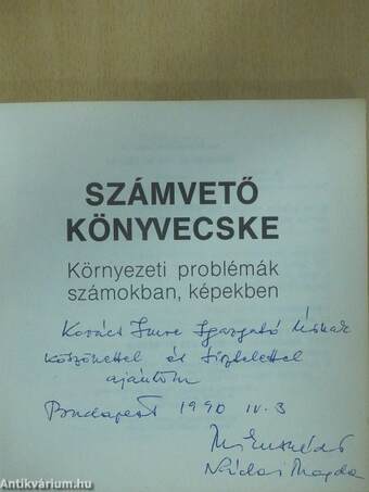 Számvető könyvecske (dedikált példány)