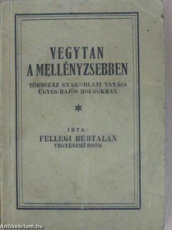 Vegytan a mellényzsebben