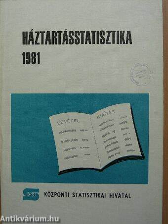 Háztartásstatisztika 1981