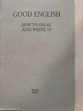 Good English Book 4.